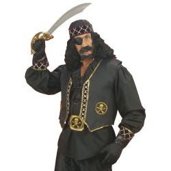 Pirátske rukavice pre dospelých